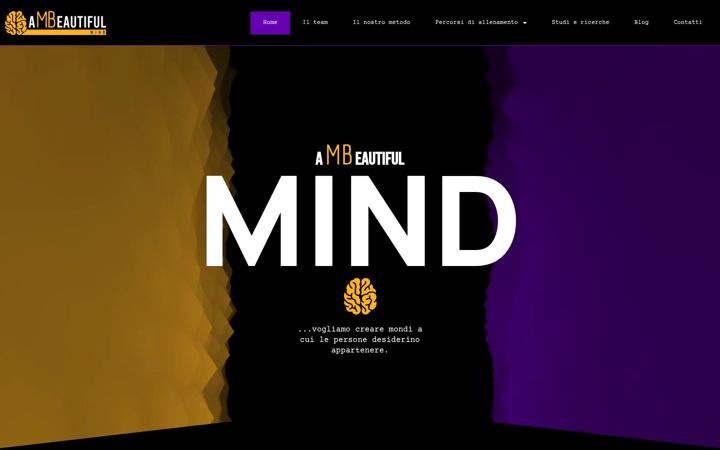 Screenshot of ambeautifulmind.ch