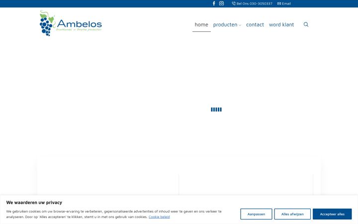 Screenshot of ambelos.nl