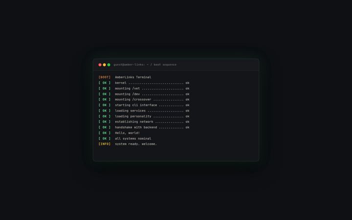 Screenshot of amber-links.jp