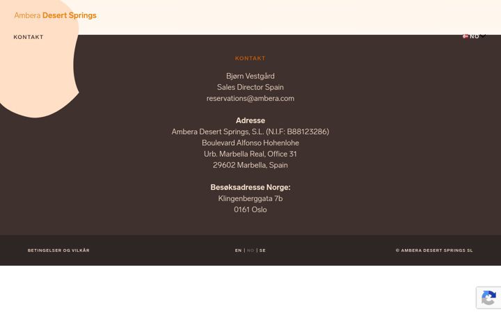 Screenshot of ambera-desertsprings.es