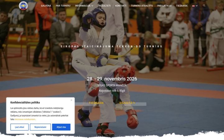 Screenshot of ambercup.lv