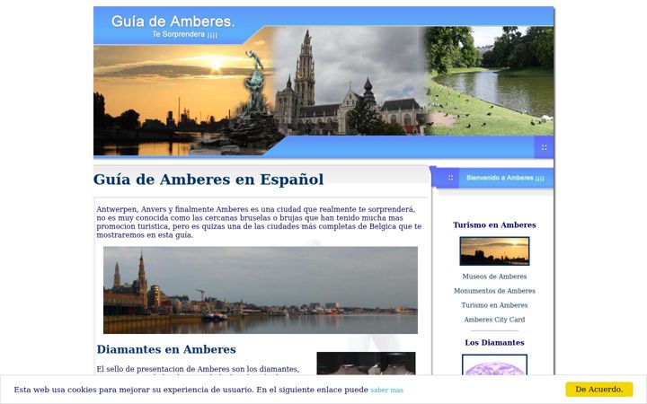 Screenshot of amberes.org.es
