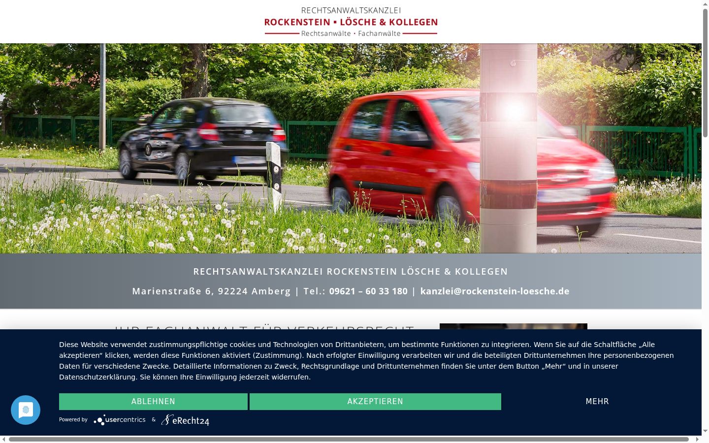 Posnetek zaslona pasice za privolitev, prikazane pred kakršno koli interakcijo