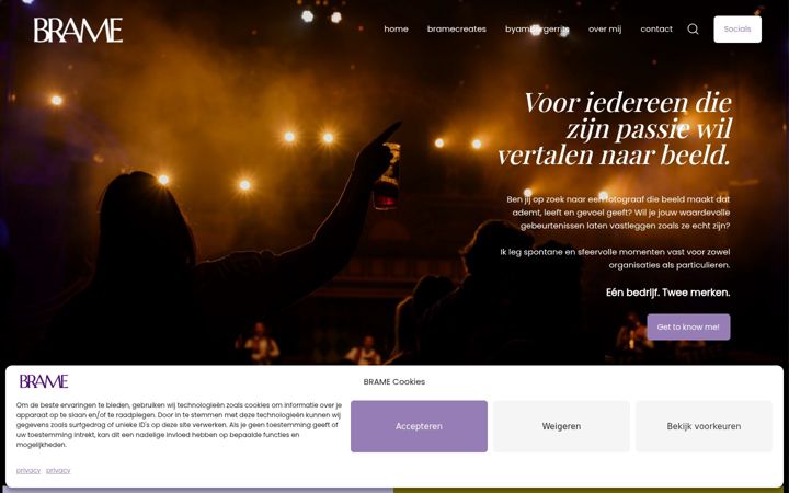 Screenshot of ambergerrits.nl