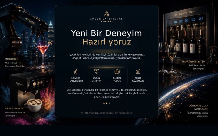 Screenshot of amberinovasyon.com