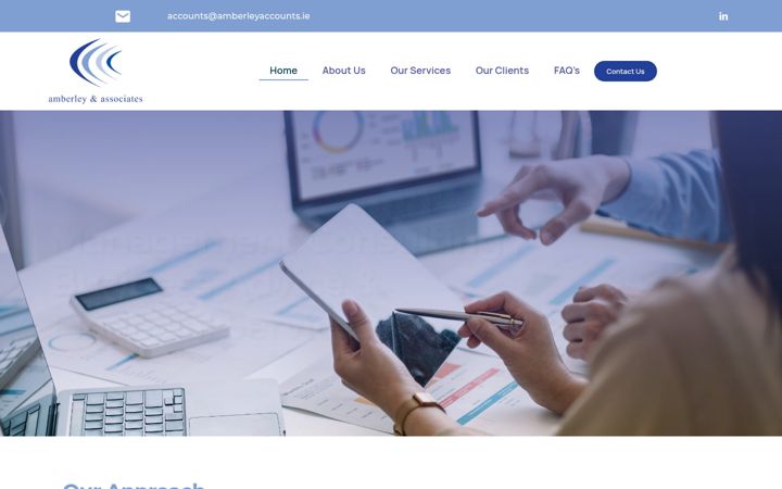Skærmbillede af amberleyaccounts.ie