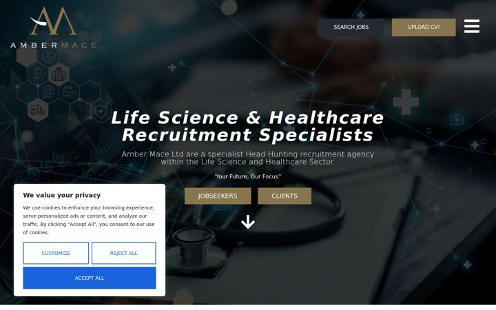 Screenshot of ambermace.com