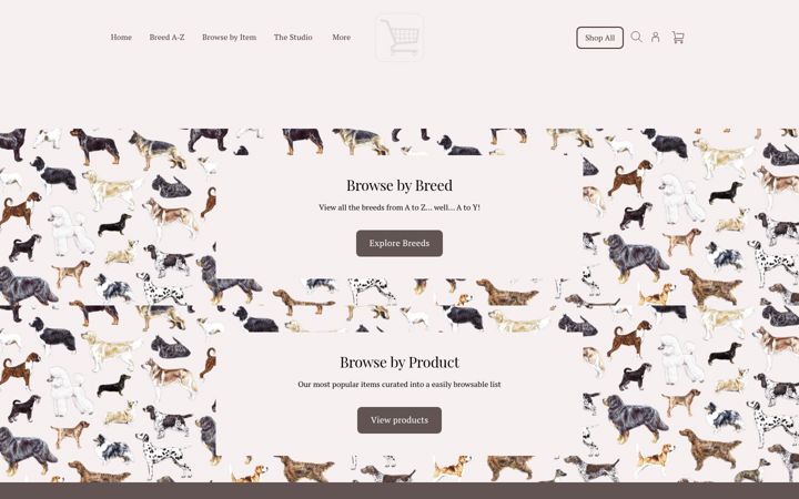 Screenshot of ambermariestudio.com