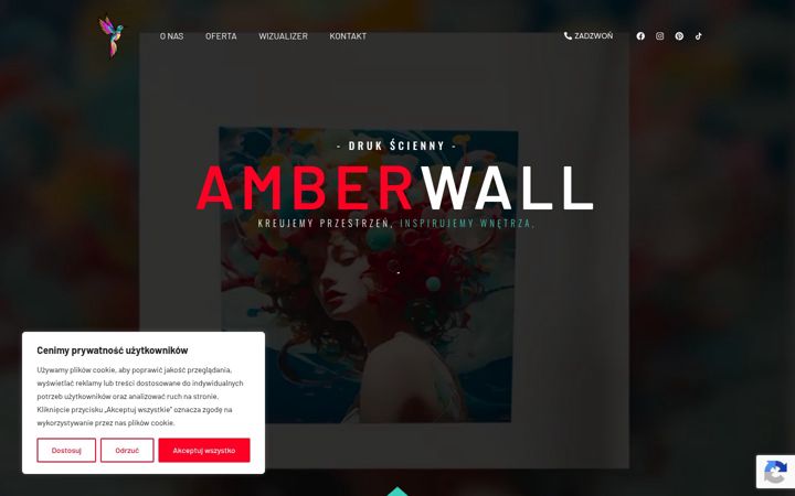 Screenshot of amberwall.pl
