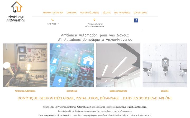 Screenshot of ambiance-automation.fr