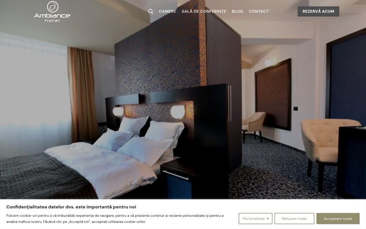 Екранна снимка на ambiance-hotel.ro