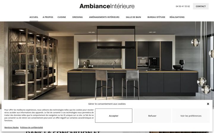 Екранна снимка на ambianceinterieure.com