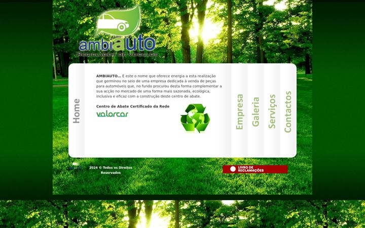 Screenshot of ambiauto.pt