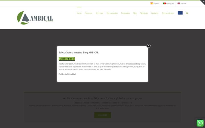 Képernyőkép: ambical.com