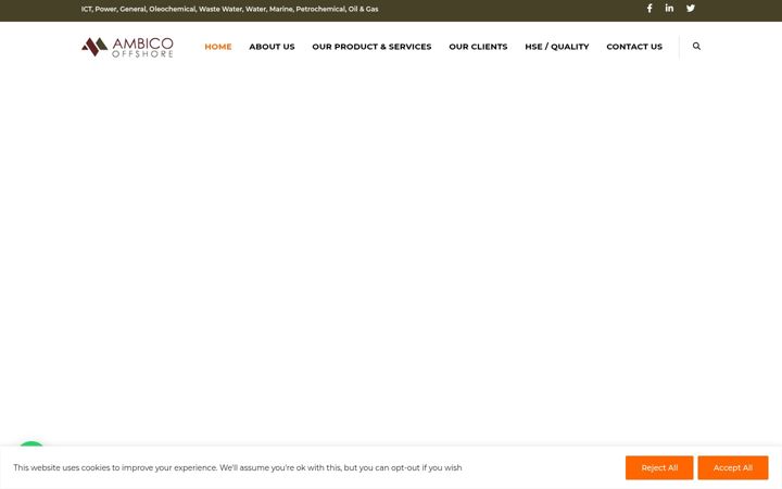 Screenshot ta' ambico-offshore.com