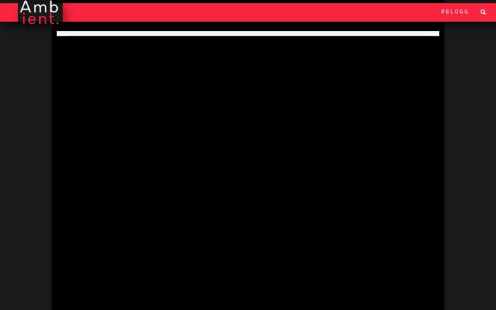 Screenshot of ambient.no