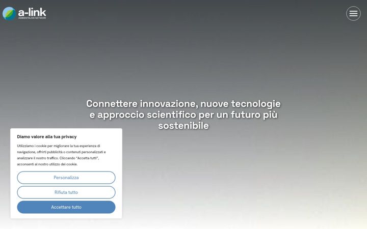 Screenshot of ambientalink.it