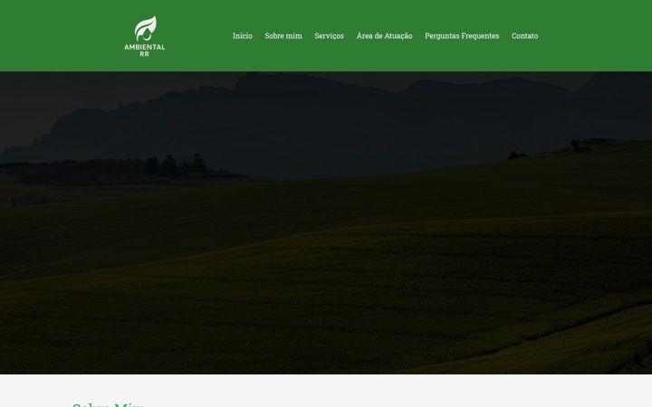 Screenshot of ambientalrr.com.br