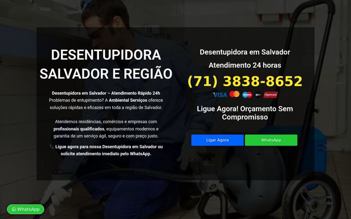 Zrzut ekranu ambientalservicepe.com.br
