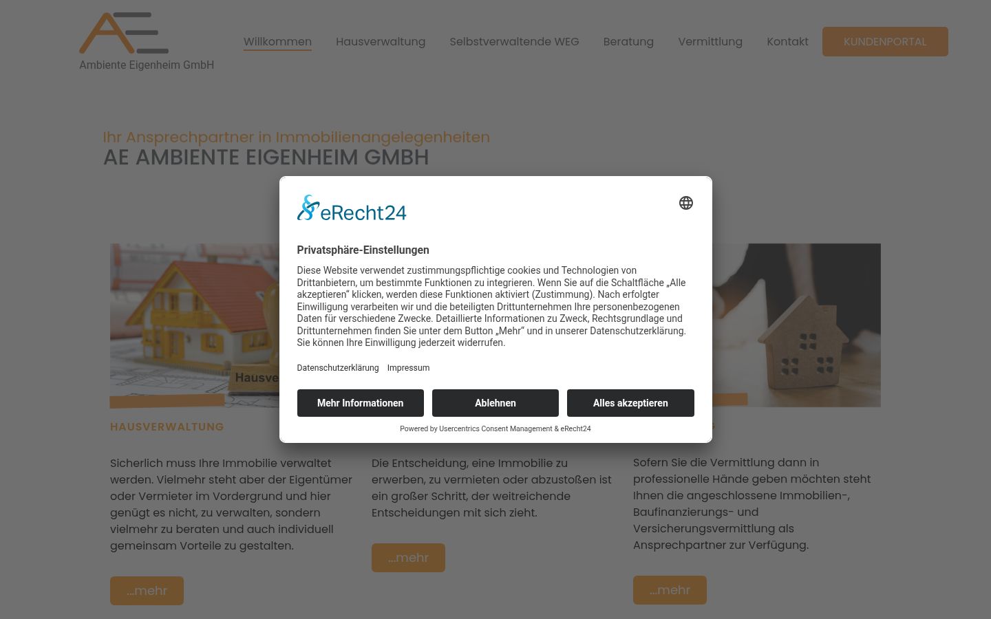 Sutikimo reklamjuostės, rodytos prieš bet kokią sąveiką, ekrano kopija