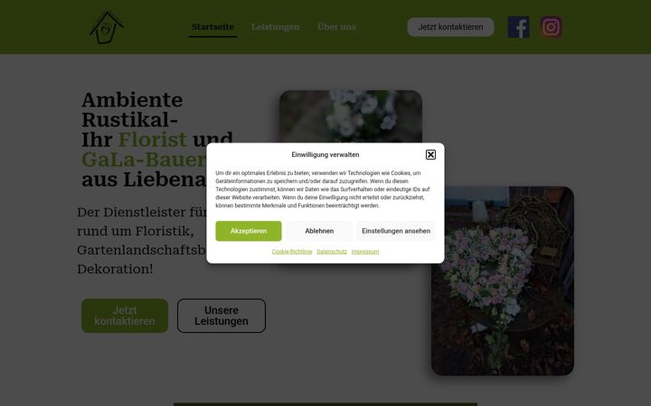 Screenshot of ambiente-rustikal.de