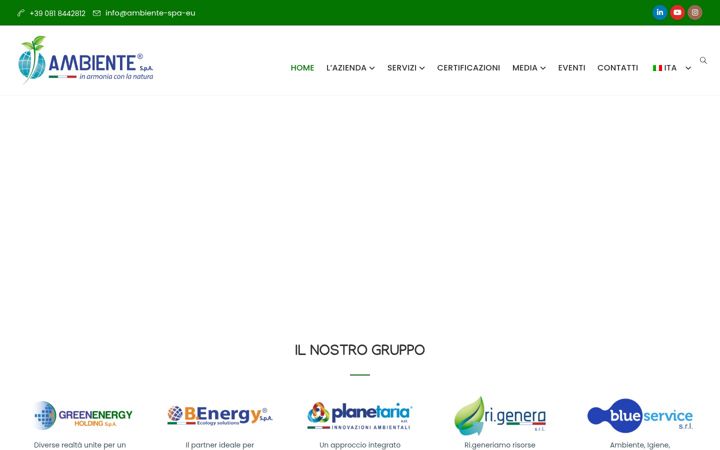 Screenshot του ambiente-spa.eu
