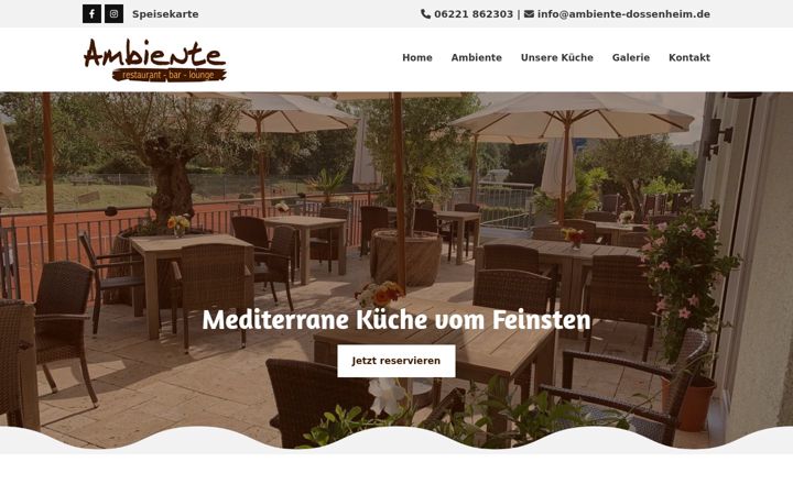 Screenshot of ambientedossenheim.de