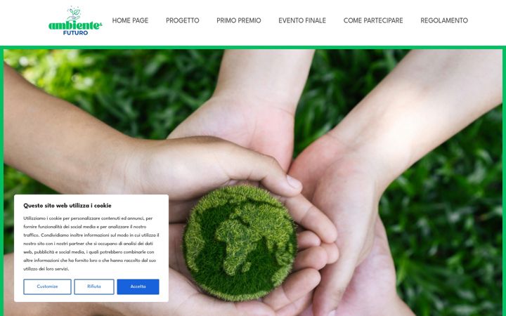 Screenshot of ambienteefuturo.it
