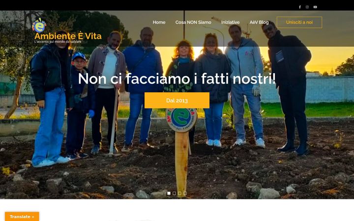 Screenshot of ambienteevitabitonto.it