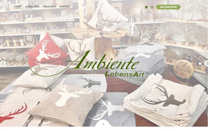 Screenshot of ambientelebensart.com