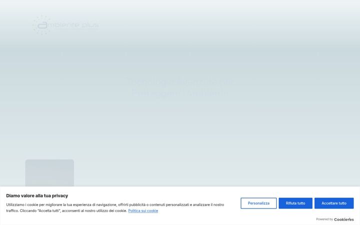 Screenshot of ambienteplus.it