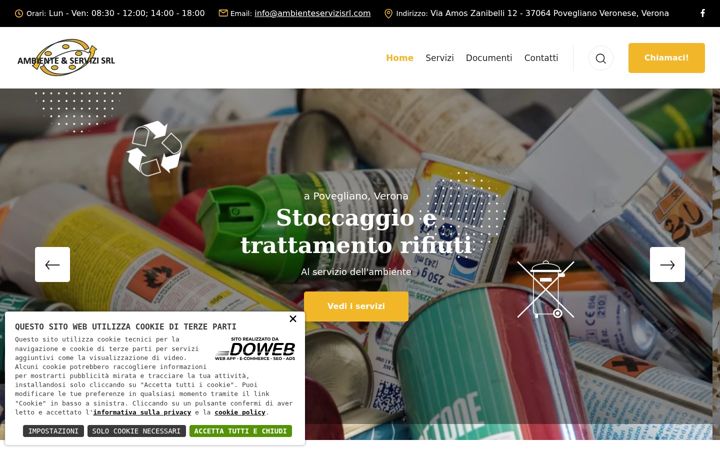 Screenshot of ambienteservizisrl.com