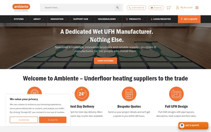Képernyőkép: ambienteufh.co.uk