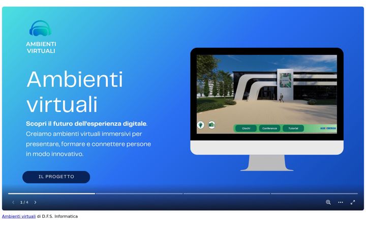 Screenshot of ambientivirtuali.it