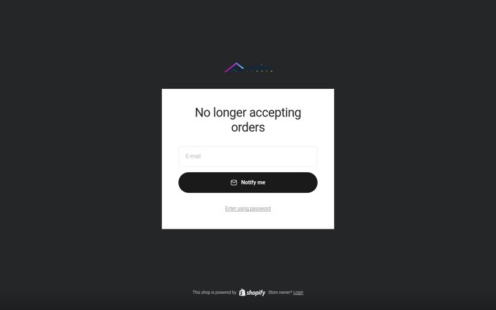 Screenshot of ambientlights.co