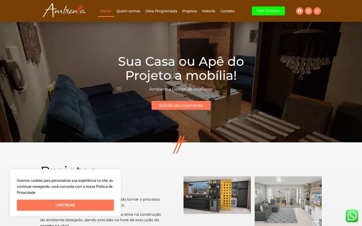 Képernyőkép: ambienttadesign.com.br