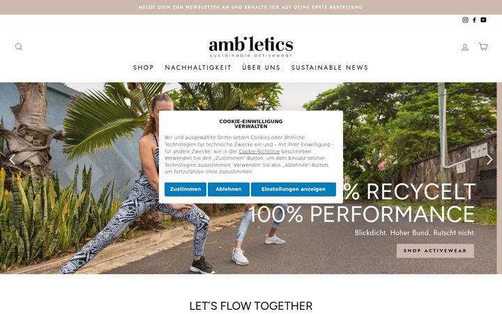 Screenshot di ambiletics.com