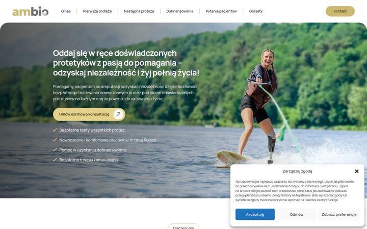Screenshot of ambio.com.pl