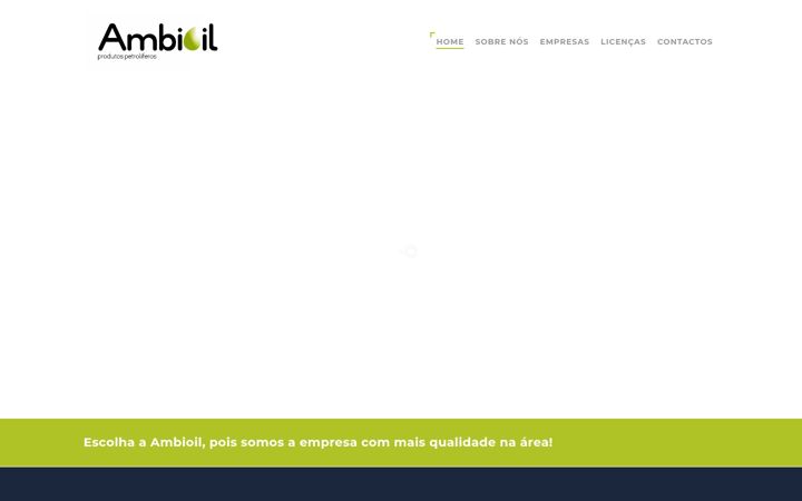 Screenshot of ambioil.com