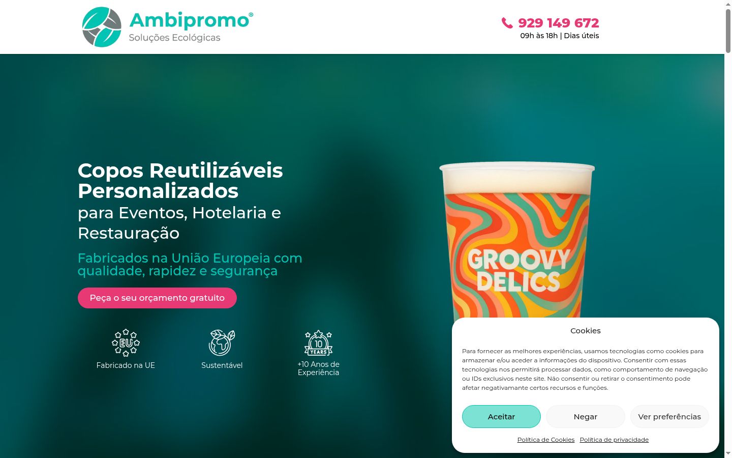 Sutikimo reklamjuostės, rodytos prieš bet kokią sąveiką, ekrano kopija