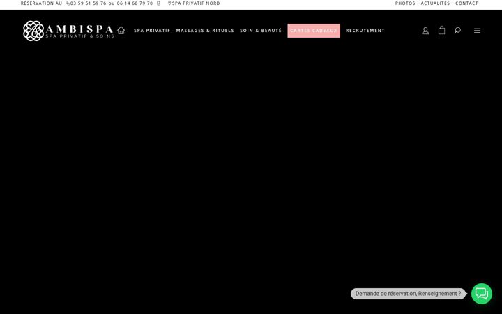 Screenshot ta' ambispa.fr