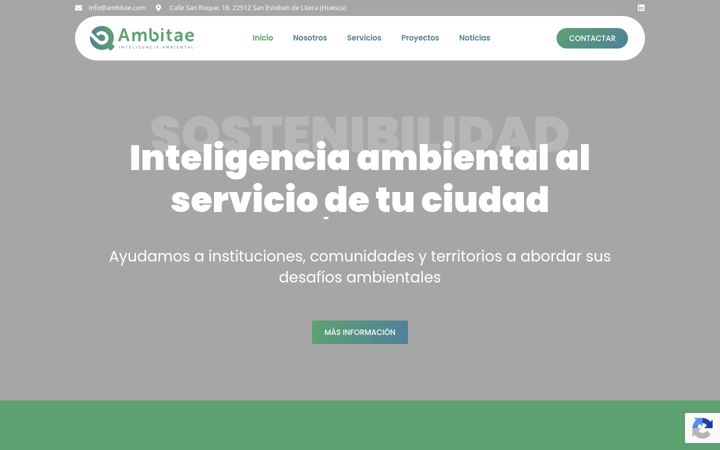 Screenshot of ambitae.com