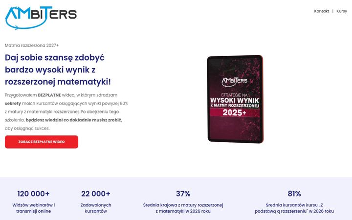 Screenshot of ambitersi.pl