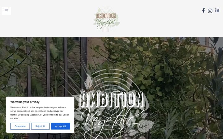 Zrzut ekranu ambition-vegetale.fr