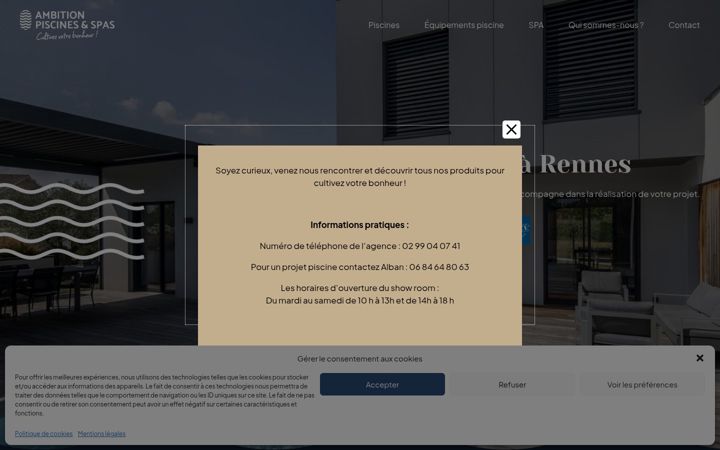 Screenshot of ambition35.fr