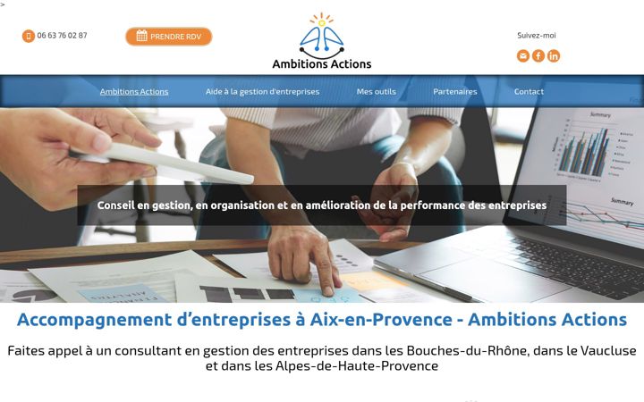 Screenshot of ambitions-actions.fr