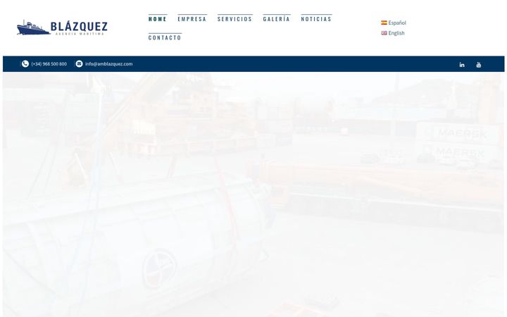 Screenshot of amblazquez.com