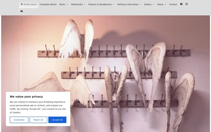 Screenshot of ambleskuse.net