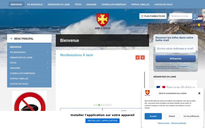 Screenshot of ambleteuse.org