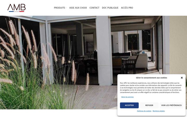 Screenshot ta' ambmoustiquaire.com